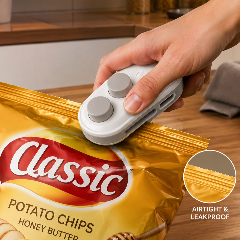 Portable USB Rechargeable Mini Bag Sealer