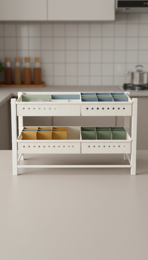 Under-Sink Storage Rack